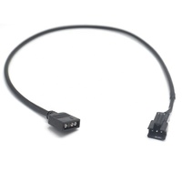 Kabel adaptor LED, 5V 3 Pin 21cm 8 inci Motherboard RGB lampu Strip Digital ARGB JST SM 3 P Pria Wanita
