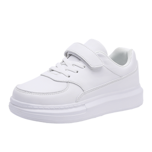 Chaussures de course super légères d'automne, nouveau style, chaussures blanches pour la marche, surface en <span class=keywords><strong>cuir</strong></span>, petite taille pour l'école, printemps, hiver - Product Image 1