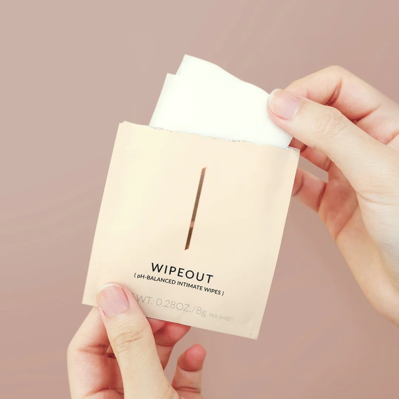 Women Personal Cleaning Wipes Biodegradable Sensitive