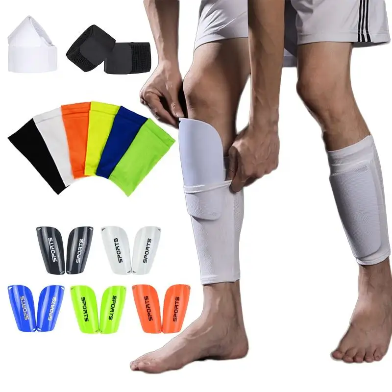 Kaus kaki pelindung tulang kering elastis, kaus kaki pelindung tulang kering untuk sepak bola