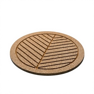 Cheap Price Eco-Friendly Bohemian Round Wooden Coasters <b>Placemats</b>-Water Resistant Durable Handmade 8-10mm Thick BS INTERNATIONAL - Product Image 5