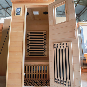 Sauna infrarouge lointain <span class=keywords><strong>2</strong></span> <span class=keywords><strong>places</strong></span> 2026, très demandé, avec système de chauffage efficace, idéal pour les spas à domicile et les centres hôteliers - Product Image 3