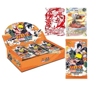 थोक 48 बॉक्स Narutoes कार्ड बॉक्स पूर्ण सेट Kayou संग्रह शिपूडेन सैनिक अध्याय स्टार विरासत Hokage कार्ड