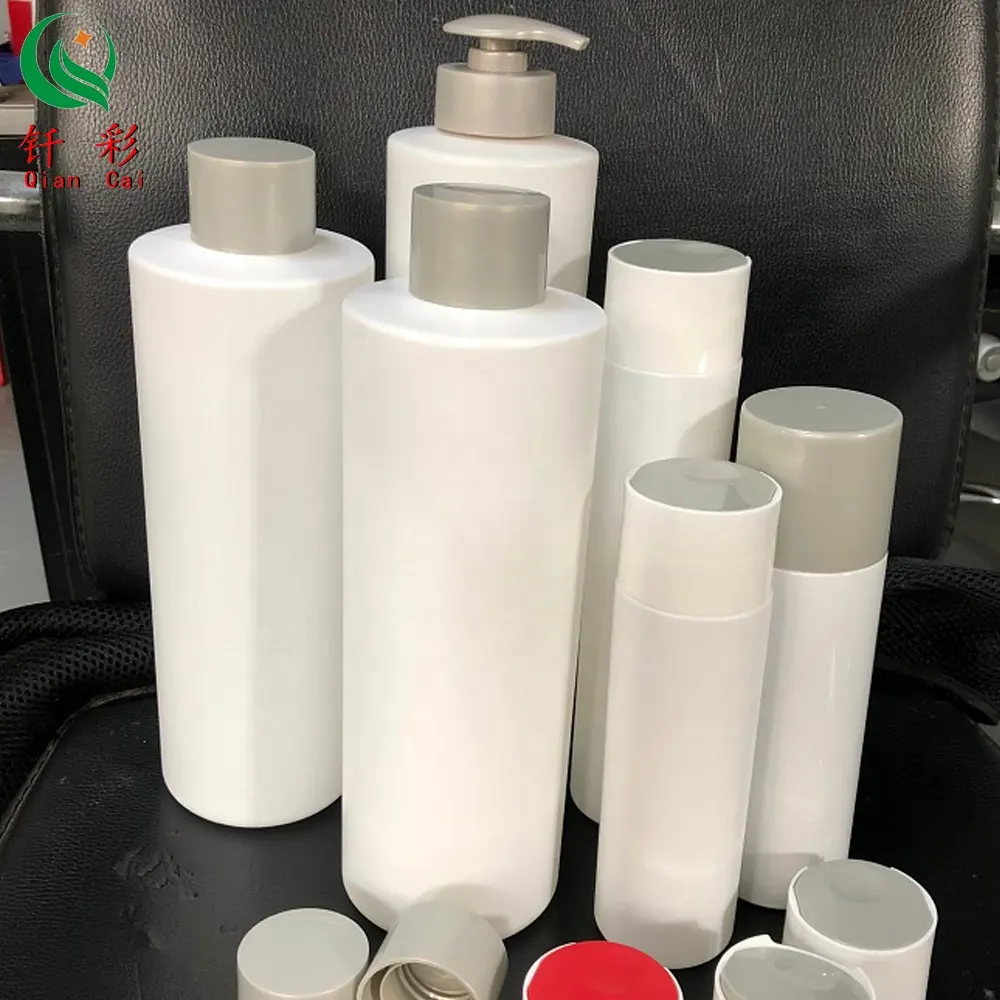 सभी प्रकार के उच्च गुणवत्ता वाले प्लास्टिक शैम्पू शैम्पू प्लास्टिक की बोतल टोपी के साथ लोशन टोपी प्लास्टिक की बोतल
