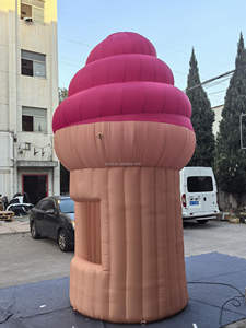 Décoration publicitaire extérieure pour un stand de vente de glaces <span class=keywords><strong>gonflable</strong></span>, y compris <span class=keywords><strong>une</strong></span> <span class=keywords><strong>tente</strong></span> <span class=keywords><strong>gonflable</strong></span>. - Product Image 2