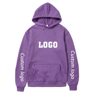 Sweat à capuche personnalisé pour homme avec logo, poche kangourou, broderie, imprimé à carreaux, tissu polaire respirant, multicolore, décontracté, hiver - Product Image 1