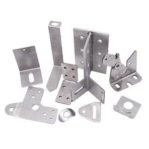 Pièces métalliques estampées de précision industrielle, composants en acier inoxydable et en aluminium pour équipements de machinerie - Product Image 2