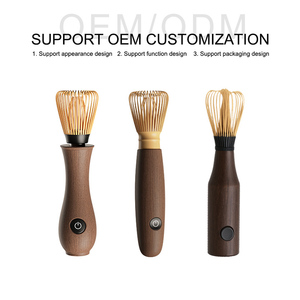 Độc đáo tre Thủ công mỹ nghệ Matcha Whisk điện cầm tay Chasen Trà Công cụ nhà máy tùy chỉnh - Product Image 5
