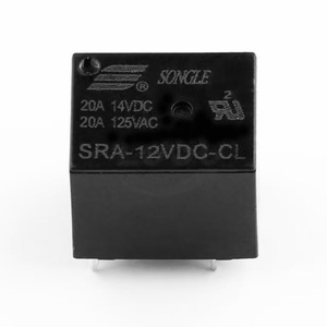 SRA-12VDC-CL オリジナル 125VAC 12V 10A スルーホール、16x12.4mm パワーリレー SRA-12VDC SRA-5VDC - Product Image 1