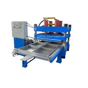 Rubber mat vulcanization press /rubber interlocking tile compression press machine/rubber gym mat making machine