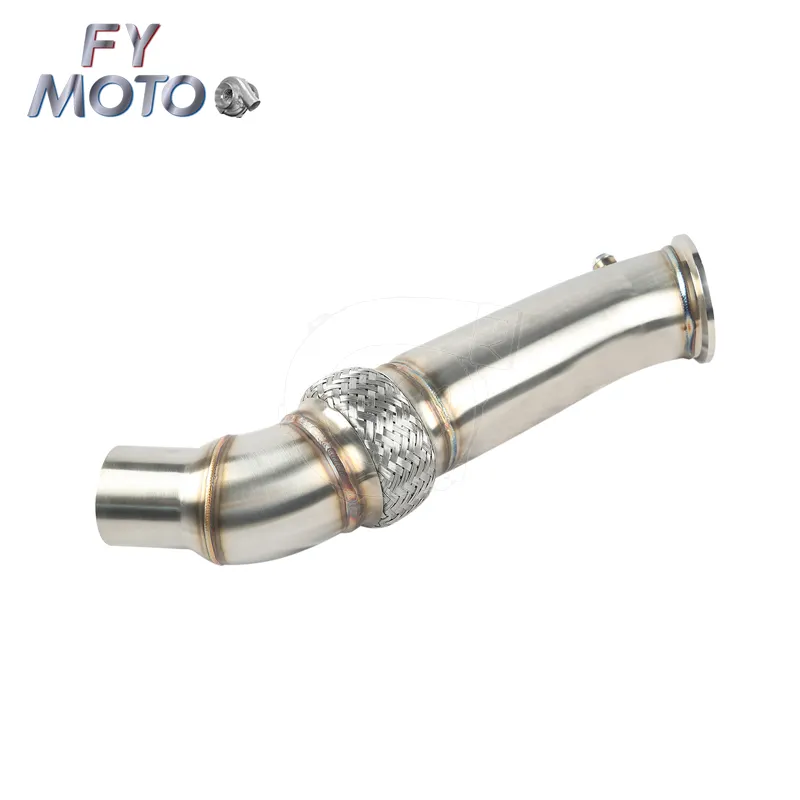 Knalpot Downpipe Drive 4.5 "2016 +, Knalpot Downpipe untuk B58 M240i 340i 440i 540i 740i