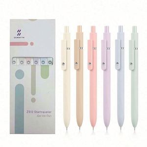 Nuevo Producto: Bolígrafo de Gel de Plástico de Presión Simple en Colores Morandi, de Alta Gama, para Oficina y Firma - Product Image 1