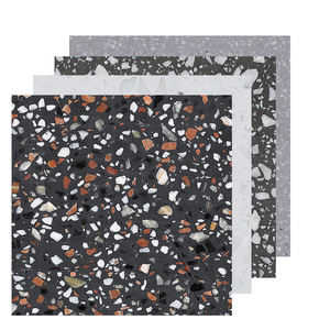 Mesa de Terrazo Marrón, Mesa de Centro de Piedra Artificial de Terrazo, <span class=keywords><strong>Encimera</strong></span> de Cocina, Baldosa de Terrazo de Hormigón - Product Image 1