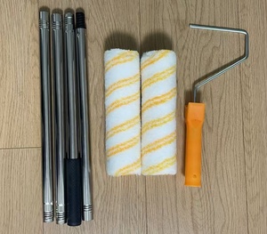 Kit de pincel de <span class=keywords><strong>rodillo</strong></span> de pintura, herramienta de pintura de pared <span class=keywords><strong>para</strong></span> el hogar, <span class=keywords><strong>rodillo</strong></span> de pintura reutilizable con poste desmontable <span class=keywords><strong>largo</strong></span> <span class=keywords><strong>para</strong></span> <span class=keywords><strong>pintar</strong></span> <span class=keywords><strong>paredes</strong></span>, techo - Product Image 4