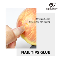 Colle pour faux ongles TK en promotion – Gel de construction haute qualité à liaison forte, lissant et nivelant pour la décoration des ongles