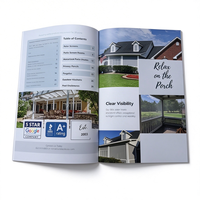 Impression rapide de brochures, catalogues et livrets A5 personnalisés avec options de dorure à chaud et de carton