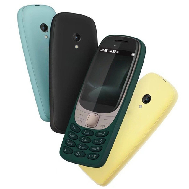 Factory 2.8'' 6310 2021 Bar Feature Phone Dual SIM 2G Mobile Phone GSM Africa Mobile Network Long Standby Unlocked Basic Phone
