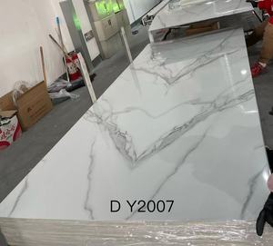 แผ่นหินอ่อนพีวีซียูวีขนาด2.8มม. 3มม. สำหรับตกแต่งภายในและเคาน์เตอร์ครัวควอตซ์ - Product Image 5