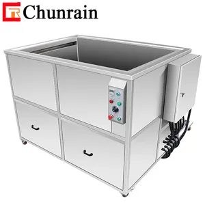 Engine Parts ultrasonic cleaner bath with filtration for heat exchanger remove heavy oil carbon CR-1216G 1500L