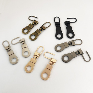 Glissière et tirette de <span class=keywords><strong>fermeture</strong></span> éclair en métal or rose Lanke, forme animal personnalisée, design goutte d'eau - Product Image 4