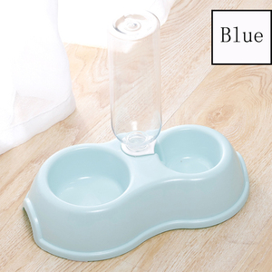 מזון ומים פלסטיק חתלתול כפול חתול חתול מחמד - Product Image 6