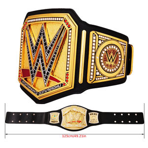 เข็มขัดหนังนักมวยปล้ำมวยไทยแบบกำหนดเองโลโก้ได้ - Product Image 6