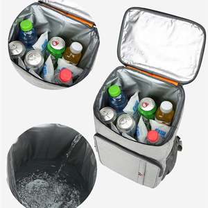 Bolsa Térmica de Gran Capacidad para Exteriores, Mochila Térmica Doble para Picnic, Senderismo, Camping, Playa, Impermeable y Aislada - Product Image 4