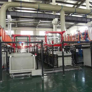 Linea di produzione automatica di zincatura elettrolitica,
