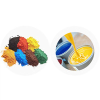 Poudre de couleur caoutchouc synthétique, pigment de peinture, oxyde de fer jaune, 311 313 314, 920, 10g