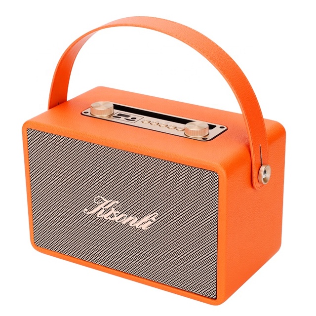 New Plastic Portable Wireless Waterproof 20W Stereo Music Surround Outdoor Speaker System with FM Radio