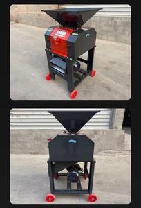 เครื่องบดแบบลูกกลิ้งคู่เครื่องบดข้าวมอลต์ข้าวโพดทำจากสเตนเลสเพื่อการเกษตรผลิตภาพสูงสภาพใหม่ - Product Image 5