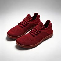 Chaussures de marche unisexes en tricot pour le printemps et l'été, semelle plate en caoutchouc souple, idéales pour la randonnée en montagne, le camping, les pique-niques, les promenades en plein air