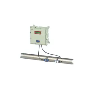 KUF61 débitmètre de liquide sans Contact Portable DN100 débitmètre d'eau ultrasonique
