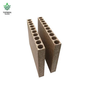 <span class=keywords><strong>Tablero</strong></span> de <span class=keywords><strong>Aglomerado</strong></span> Tubular Resistente al Agua y al Fuego, con Núcleo Hueco, Acabado E1/E2, Diseño Moderno para Uso en Núcleos de Puertas - Product Image 2