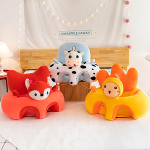 Sofá de Peluche Personalizado para Bebé con Relleno de Algodón PP, Logotipo Bordado, Asiento de Apoyo para Niños, Regalo para Bebés - Product Image 2