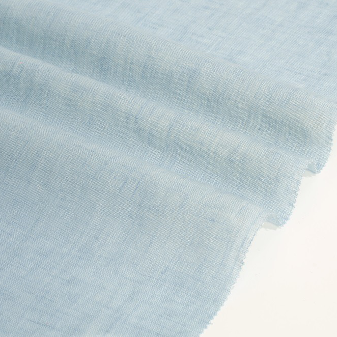 Eco-friendly Fabric Natural Linen Fabric 100% Yarn Dyed Linen Shirt ...