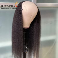 Peluca con Clip de Color Natural de alta calidad, cabello humano de cutícula completa, extensión de cabello de doble estiramiento, Clip en media peluca KS, venta al por mayor