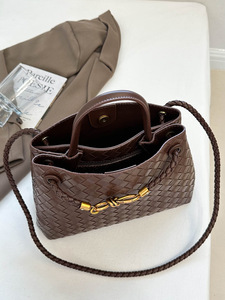 Bolso de Hombro Cruzado de PU para <span class=keywords><strong>Hombre</strong></span>, Superventas Transfronterizo, Nuevo Estilo 2025, Tejido con Cuerda Metálica, Portátil, Textura de Alta Gama, para Viaje - Product Image 5