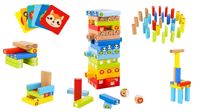 Juguetes Montessori Apilamiento de madera Desarrollar juegos de inteligencia Juguetes para niños