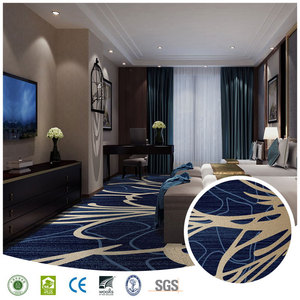 Customized Hotel Carpet Hotel Guestroom Carpet Elegant Design Guangzhou Woven Bag Modern Round Nylon Printed Carpet <strong>Rugs</strong> <strong>Bedroom</strong> - Product Image 5