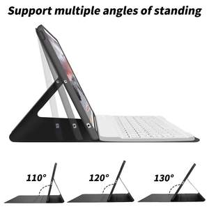 Custom logo Rohs Fcc Ce Rechargeable 10.9 <b>bluetooth</b> <b>Keyboard</b> with PU case Smart Magic <b>Keyboard</b> for ipad 10th White - Product Image 3