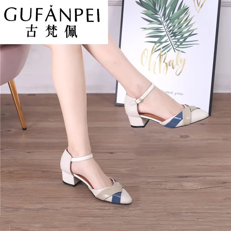 New Arrival 2023 Shoes and Sandals for Women and Ladies Casual Women's Flats Leather Ladies Wedge Sandals