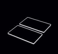Lámina de Vidrio de Sílice Fundida con Cuarzo UV, Placa Redonda Pulida Óptica de Alta Precisión con Servicios de Soldadura y Corte