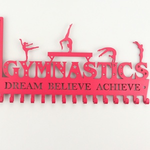Wholesale Custom Sport Medal Hanger <b>Hook</b> Dance Metal Medal <b>Display</b> Holder - Product Image 4