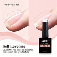 Gels BIAB sans HEMA ni TPO FZN pour ongles cassés, vente en gros, gel de construction de la meilleure qualité en bouteille, extension d'ongles UV/LED à retirer par trempage