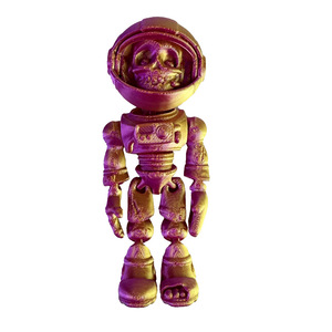 Giocattolo Astronauta Scheletro Stampato in 3D, Figura Articolata con Colori Sfumati, Modello da Collezione, Regalo Decorativo - Product Image 4