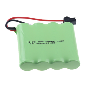 Batteries au nickel-hydrure métallique (Ni-MH) <span class=keywords><strong>rechargeables</strong></span> personnalisées, pack de batteries de taille C, D, <span class=keywords><strong>AA</strong></span>, SC de 2,4 V à 12 V, batteries NiMH 1,2 V 2600 mAh - Product Image 3