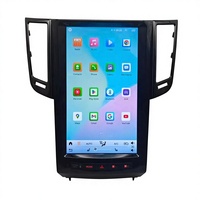Autoradio Android 13,8 pouces compatible Carplay et Android Auto, WiFi intégré, lecteur DVD de voiture BT pour Infiniti QX70 2013-2016