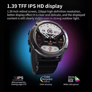 2024 Digital Watch Stylish High Clarity Full Touch Screen Bluetooth-compatible Calling Heart Rate Monitor Smart Wristwatch - Product Image 6