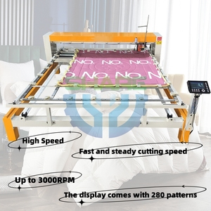 <b>Automatic</b> Long Arm Single Needle Quilting <b>Machine</b> Home Comforter Quilting <b>Sewing</b> <b>Machine</b> Price - Product Image 3